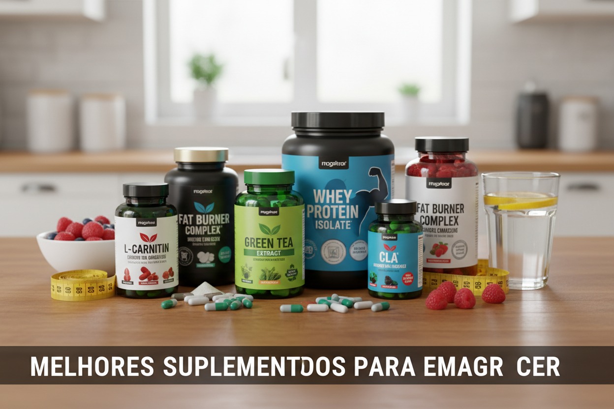 Melhores suplementos naturais para emagrecer: guia completo para acelerar a perda de peso de forma saudável